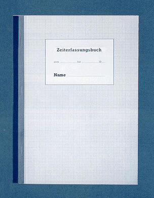 Zeiterfassungsbuch